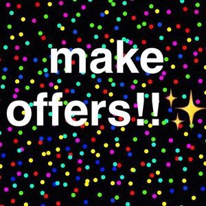 make offers please!!